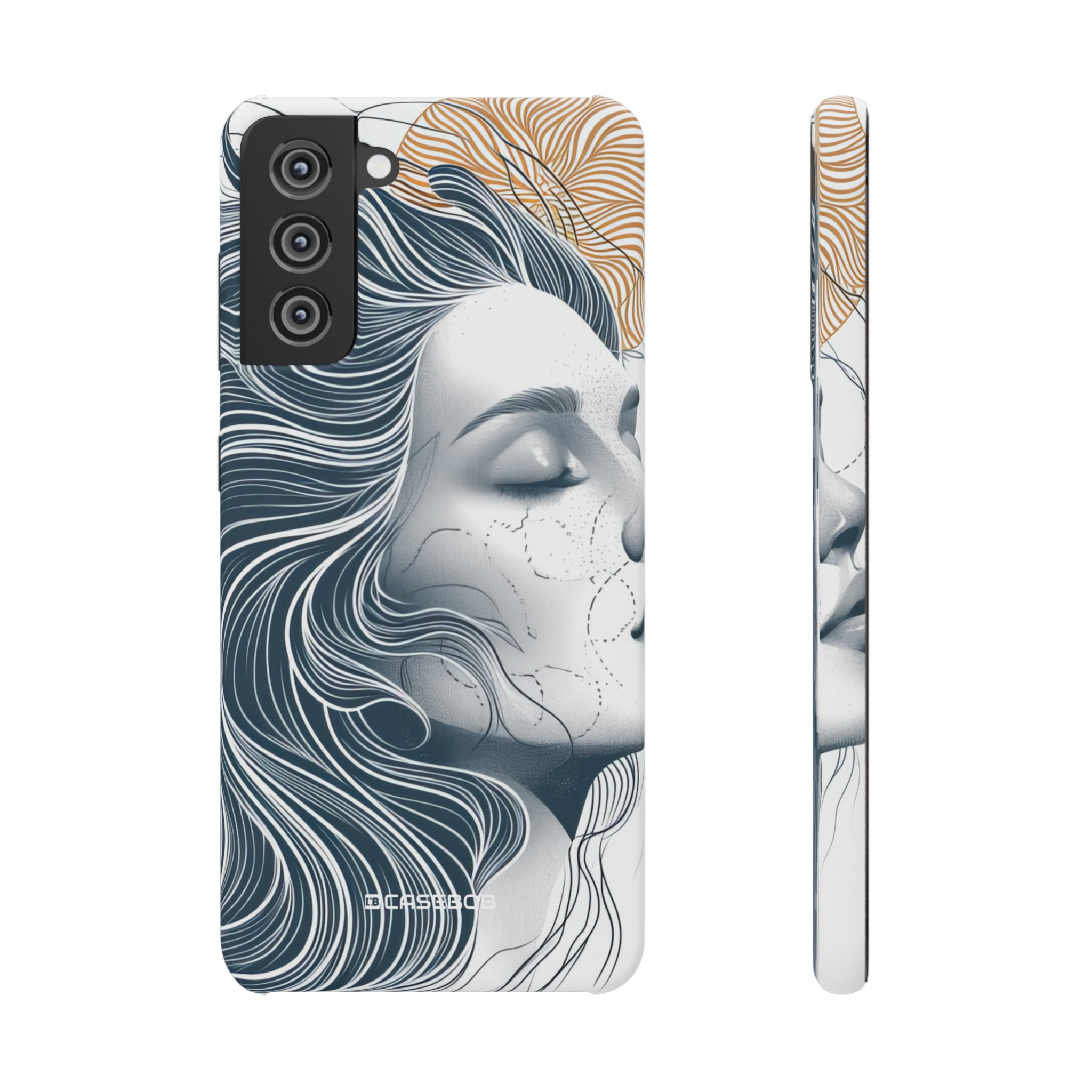 Serene Abstraction | Slim Phone Case for Samsung