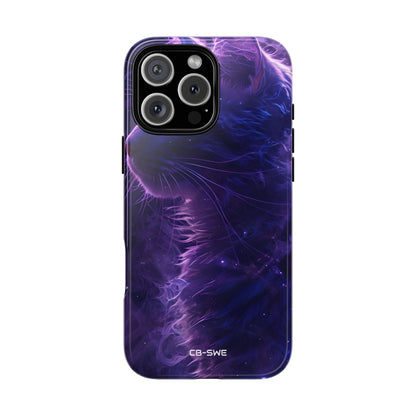 Mystical Starlit Cat - iPhone Case