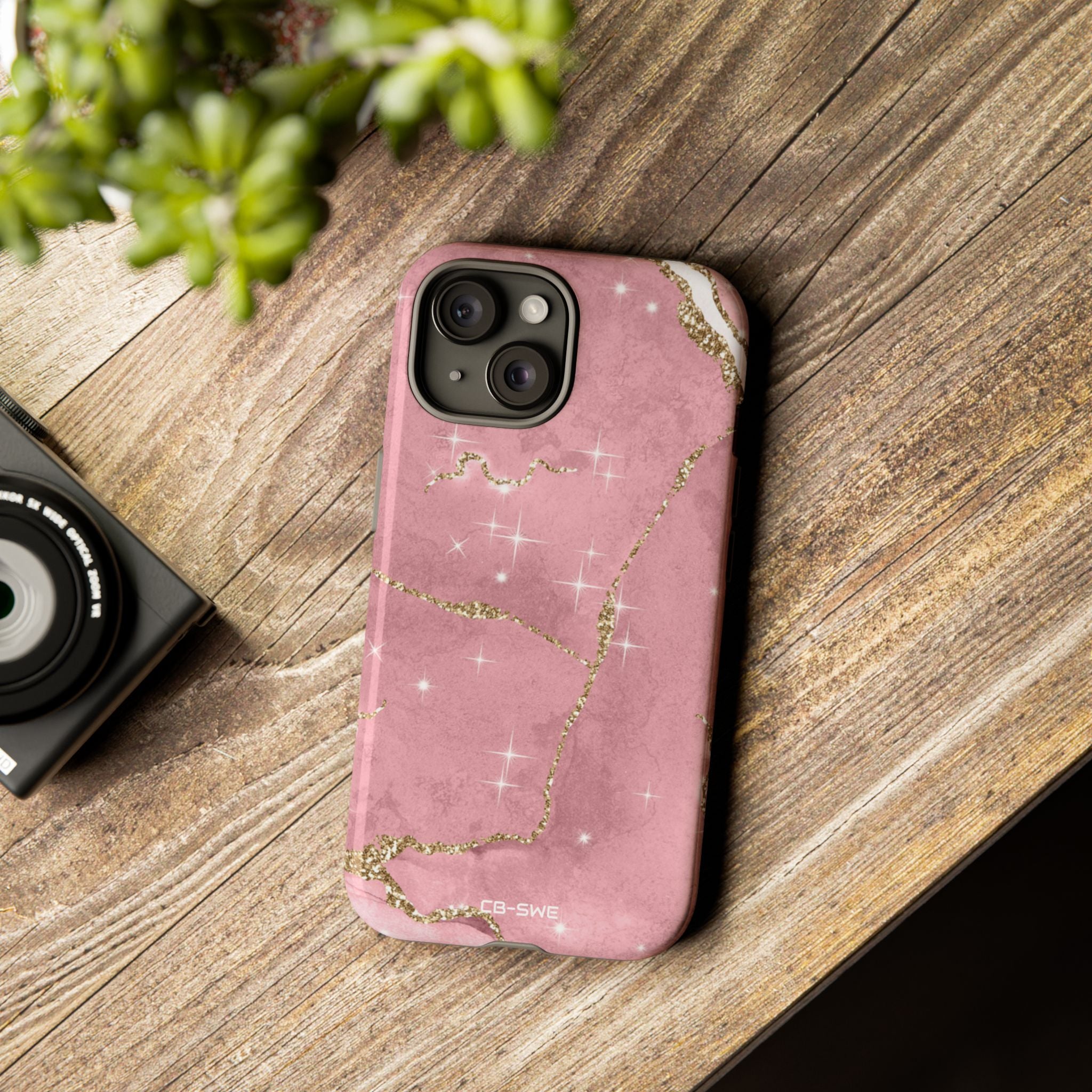Pink Marble Luxe - iPhone Case