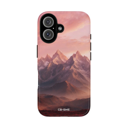 Vibrant Peaks Emerge - iPhone Case