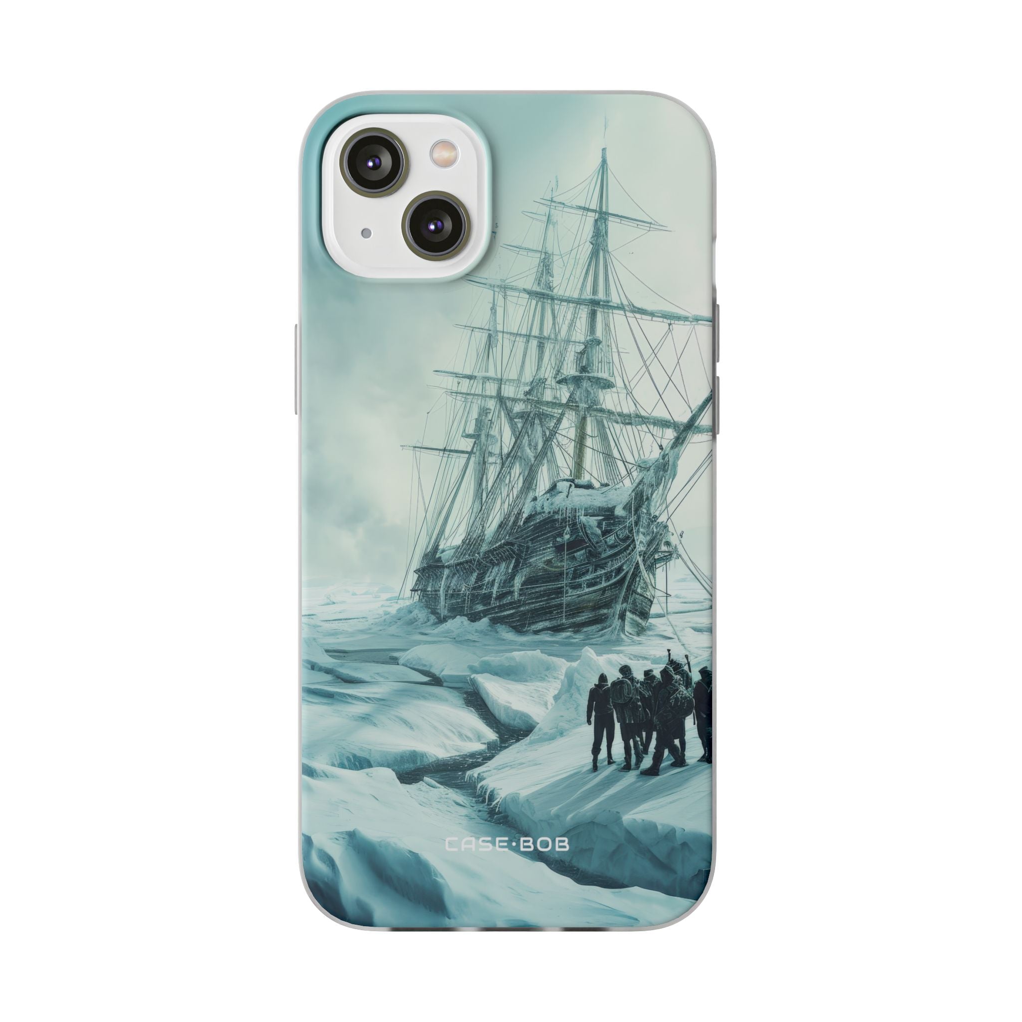Icebound Ship iPhone 14 Plus Case - Soft