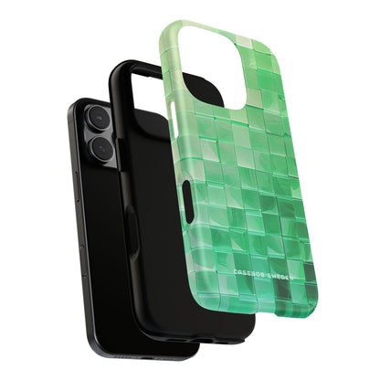 Gradient Verdegrid iPhone 16 - Tough Phone Case