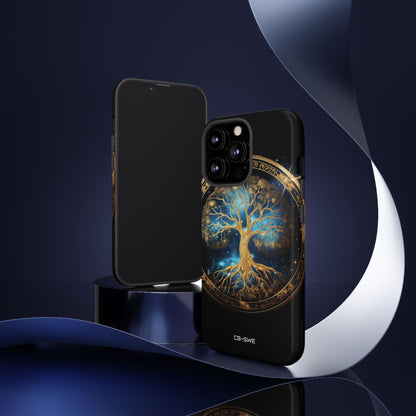 Cosmic Tree Radiance - iPhone Case