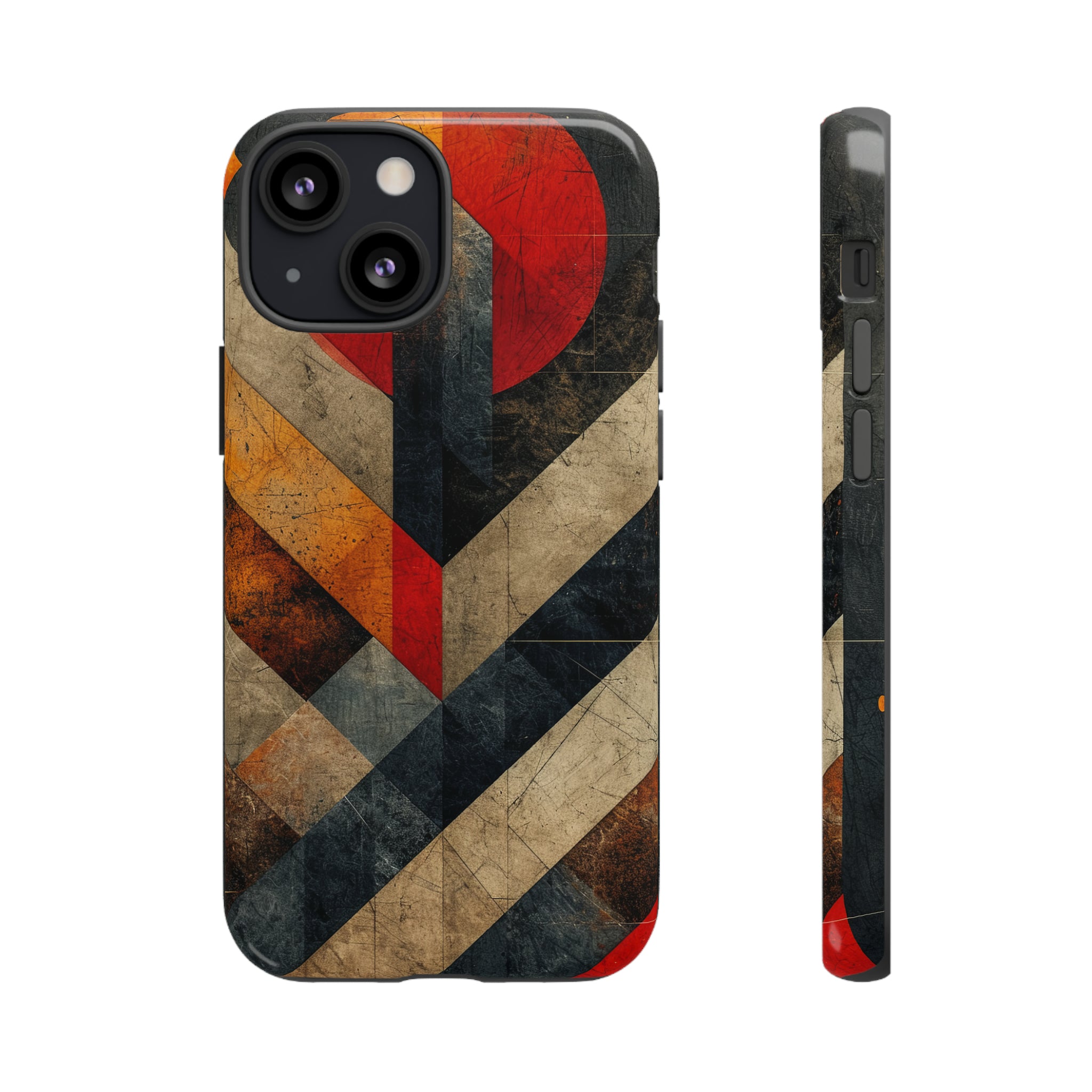 Art Deco Geometry Extravaganza - Protective Phone Case