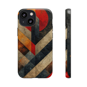 Art Deco Geometry Extravaganza - Protective Phone Case