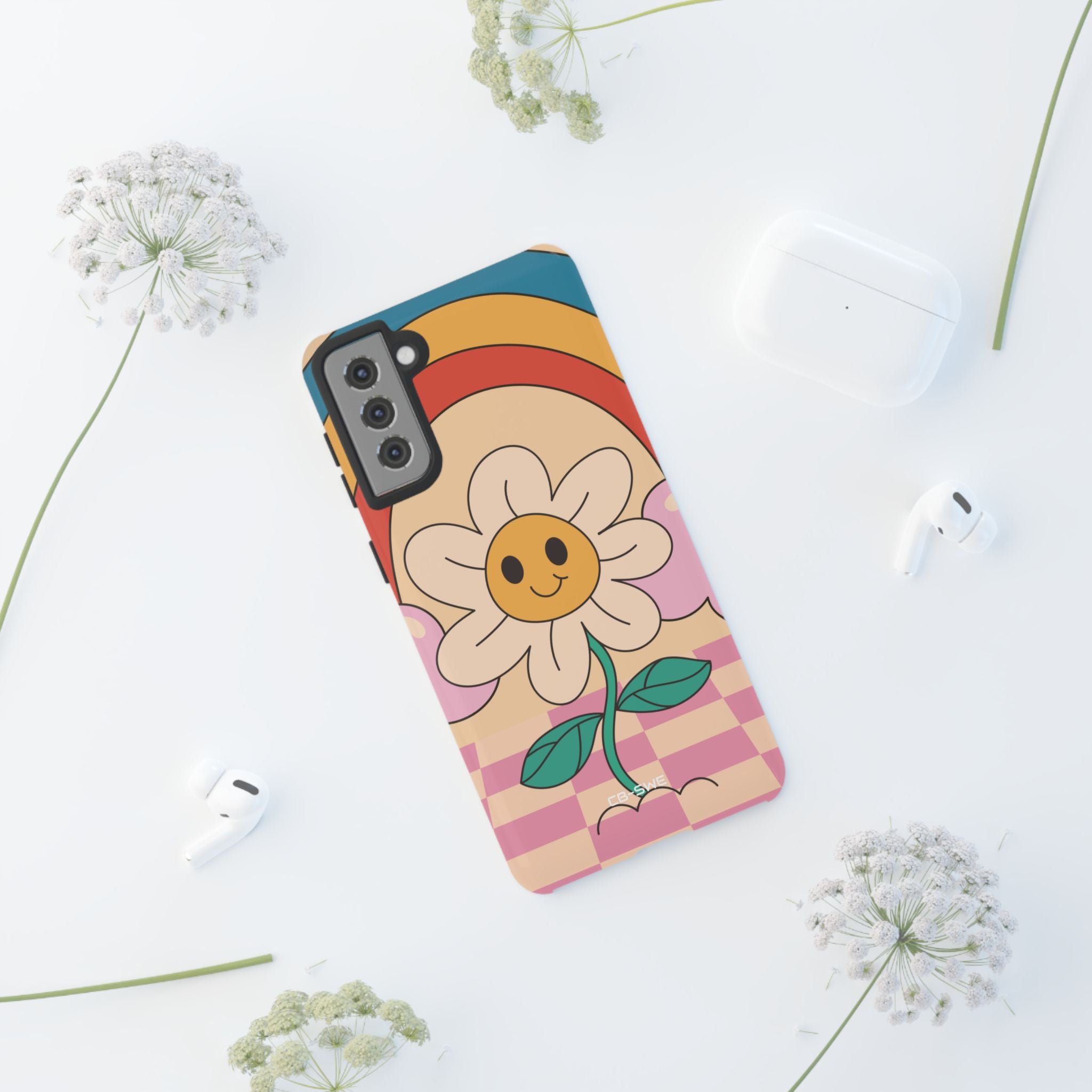 Joyful Retro Bloom - Samsung Case