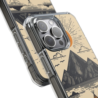 Golden Tent Awaits iPhone Case - Impact