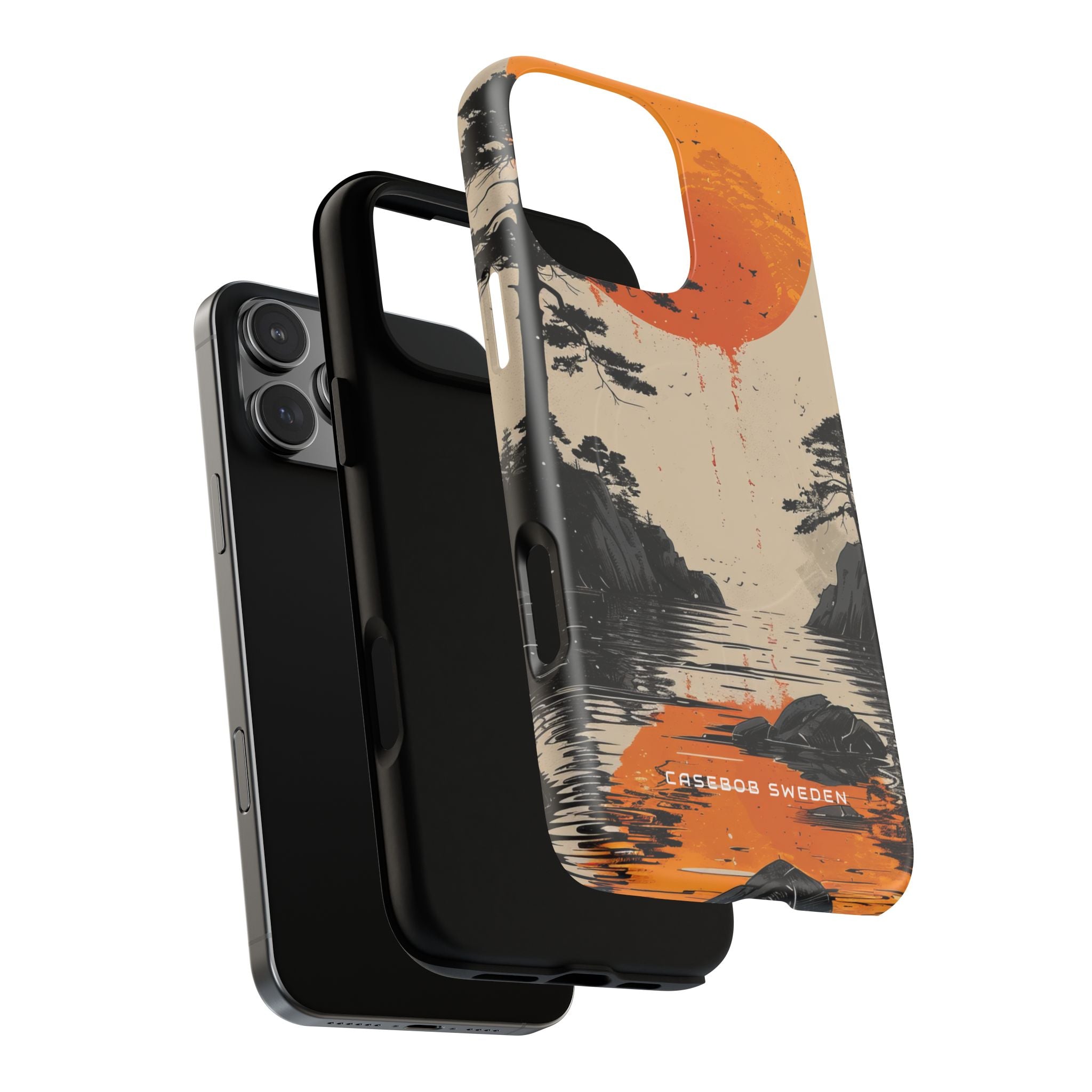 Zen Serenity Sunscape iPhone 16 | Tough+ Phone Case