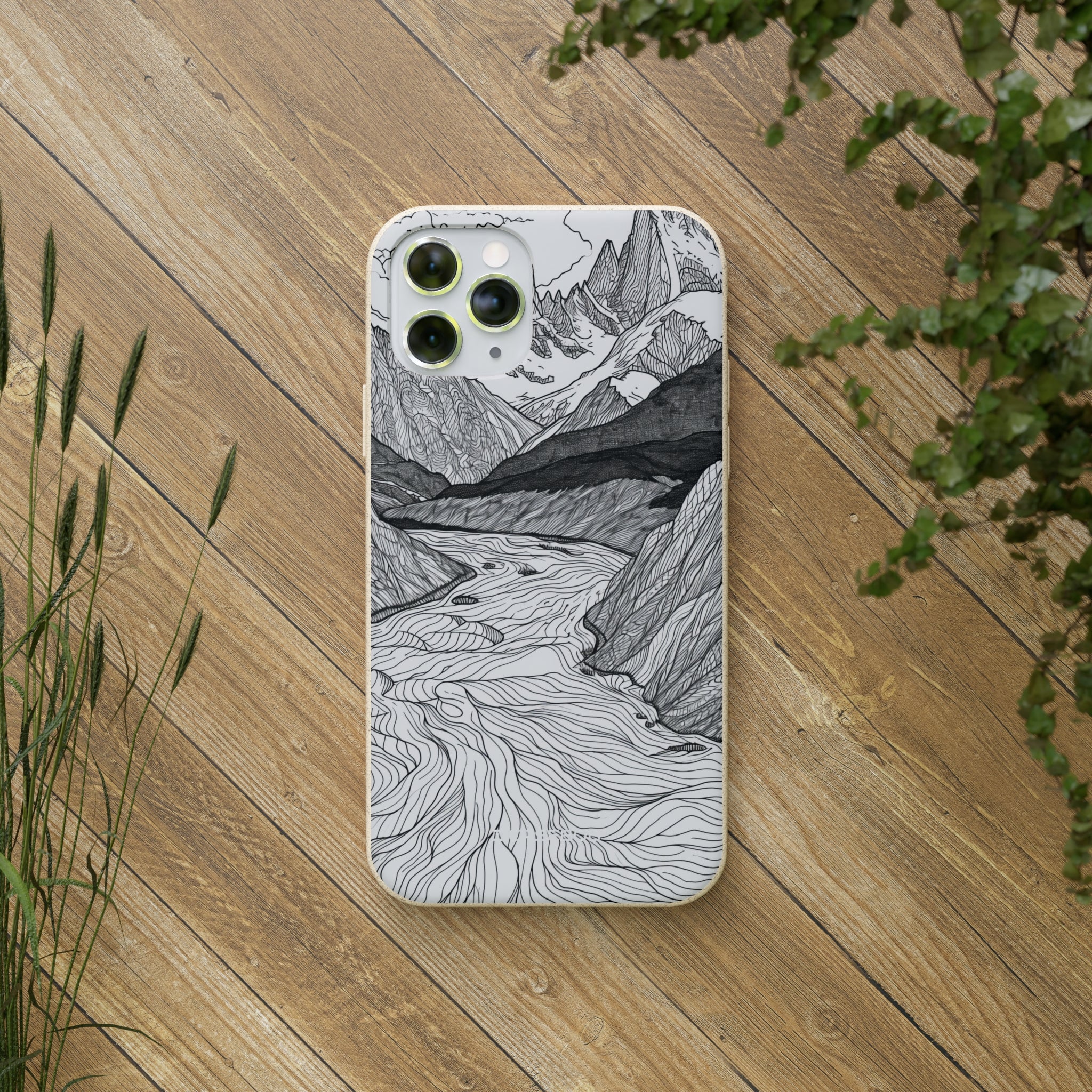 Mountain Tranquility | Biodegradable Phone Case