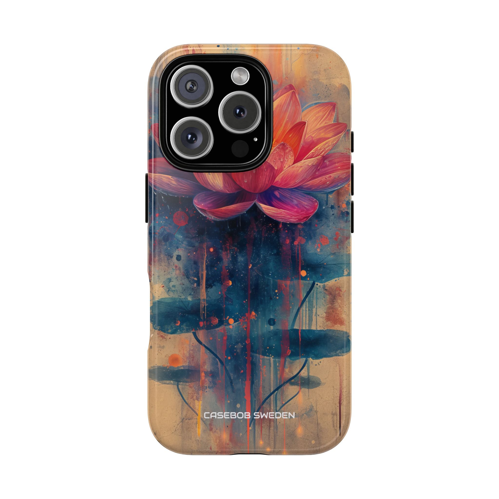 Lotus Blossom Art - Tough iPhone 16 Phone Case