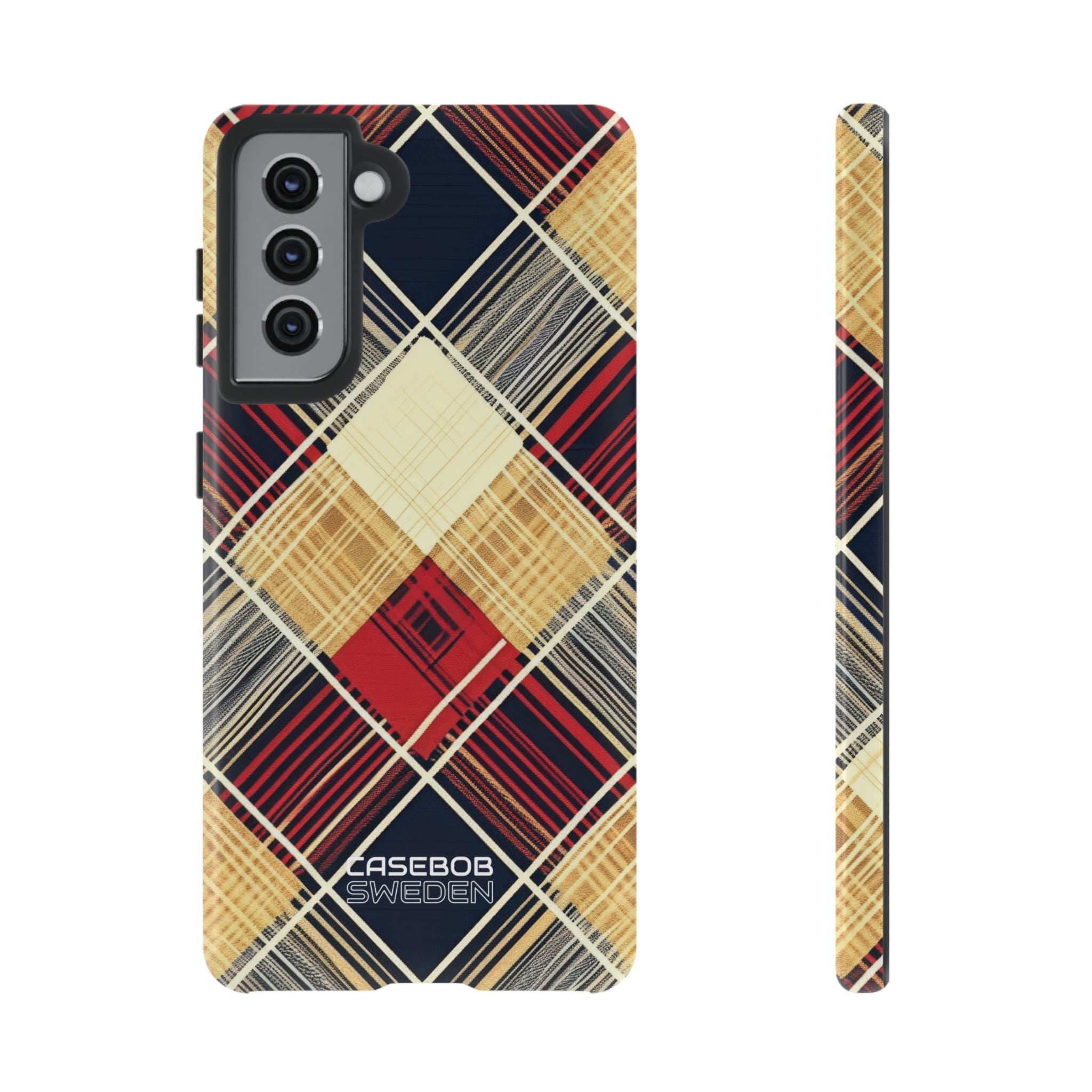 Plaid Diamond Tapestry  Samsung S21 - Tough