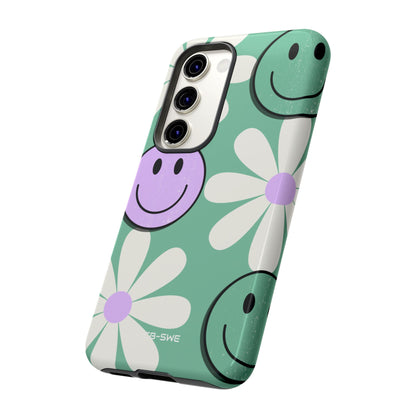 Playful Retro Blooms - Samsung Case