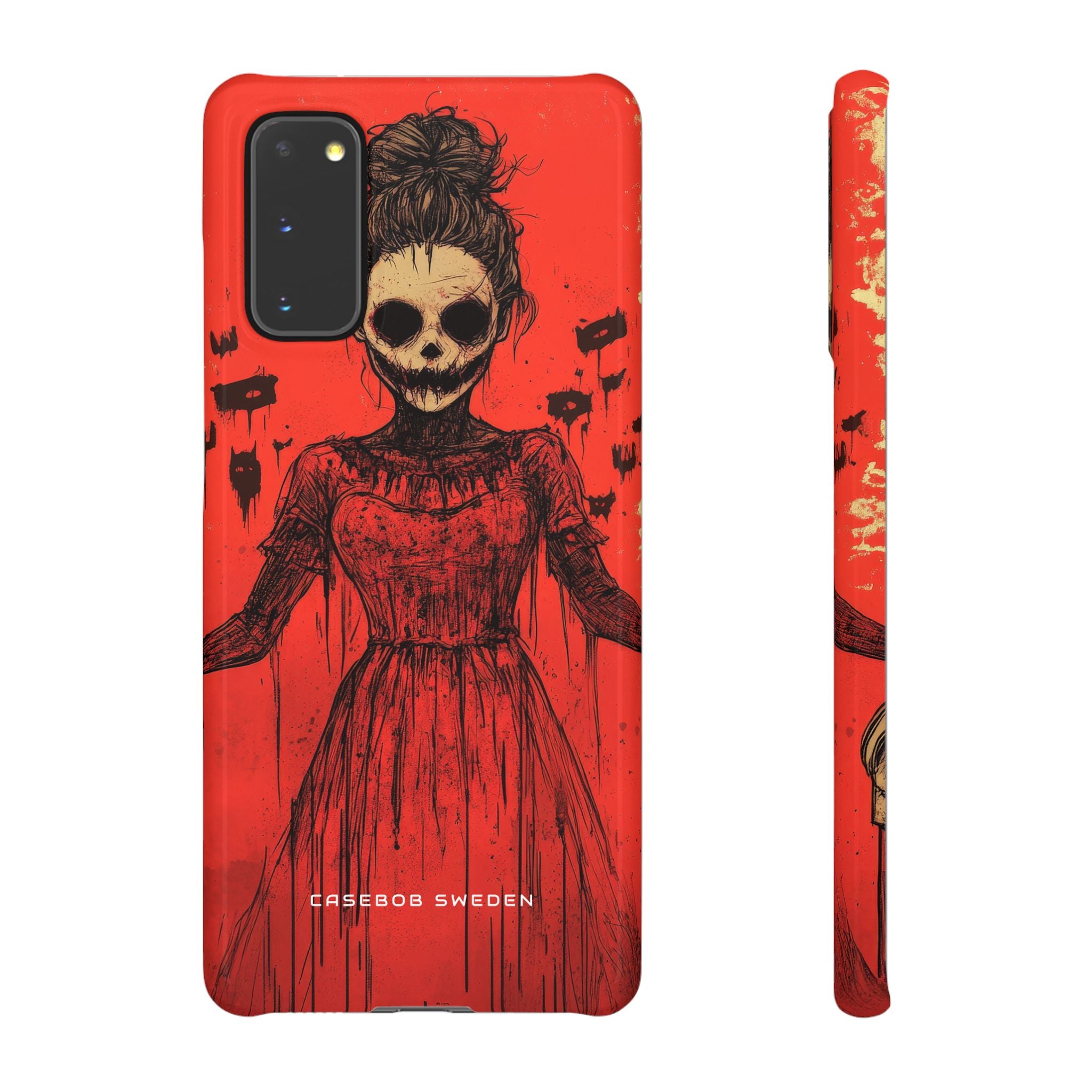 Haunting Scarlet Descent Samsung S20 - Slim Phone Case