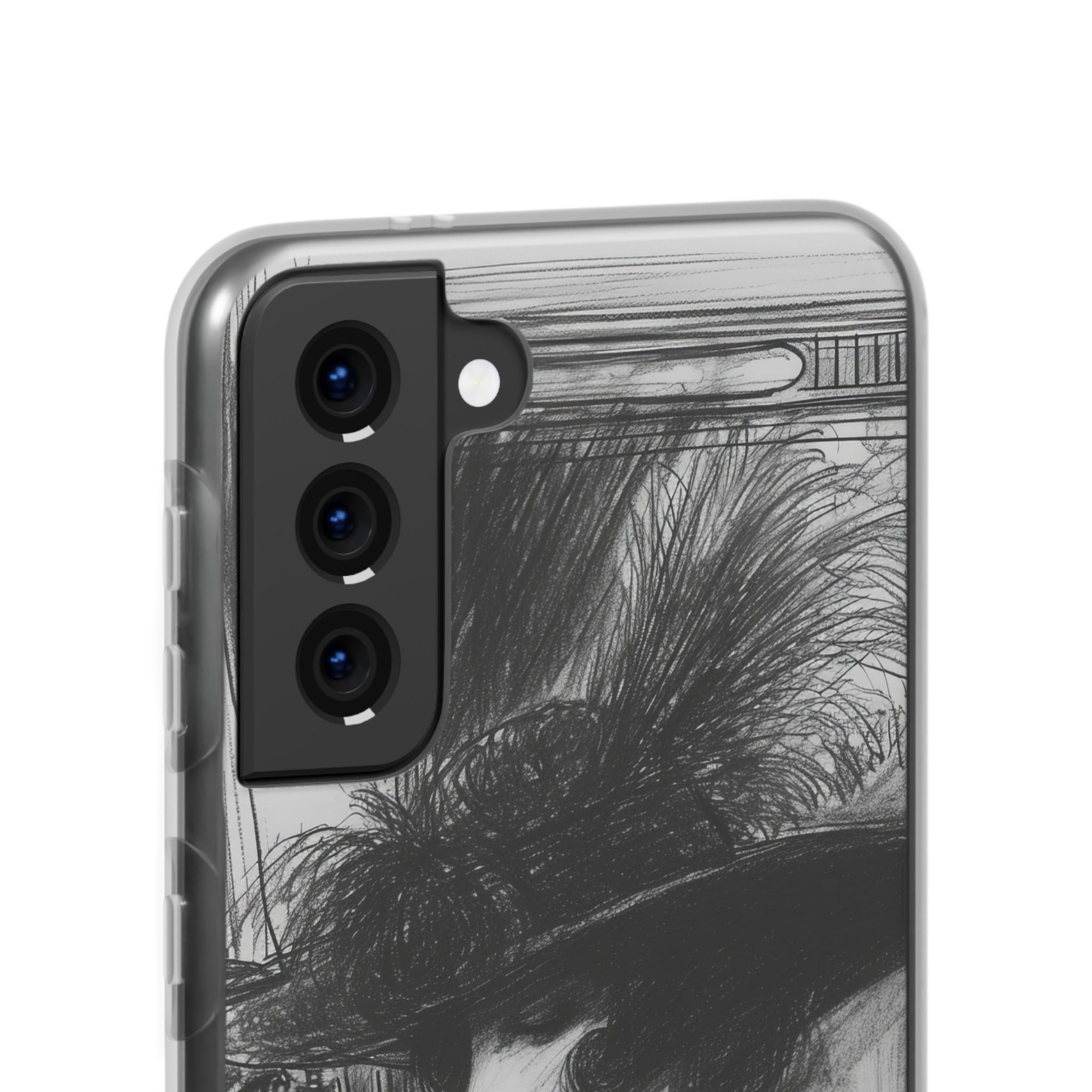 Timeless Elegance in Monochrome Samsung S21 - Flexi Phone Case