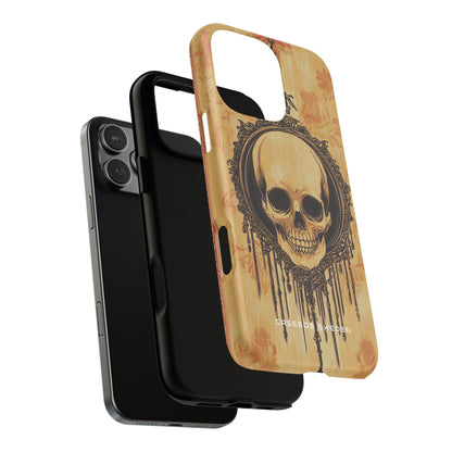 Gothic Skull Elegance iPhone 16 Tough+ Handyhülle