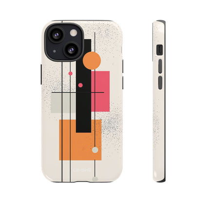 Shapes Dance Playfully - iPhone Case