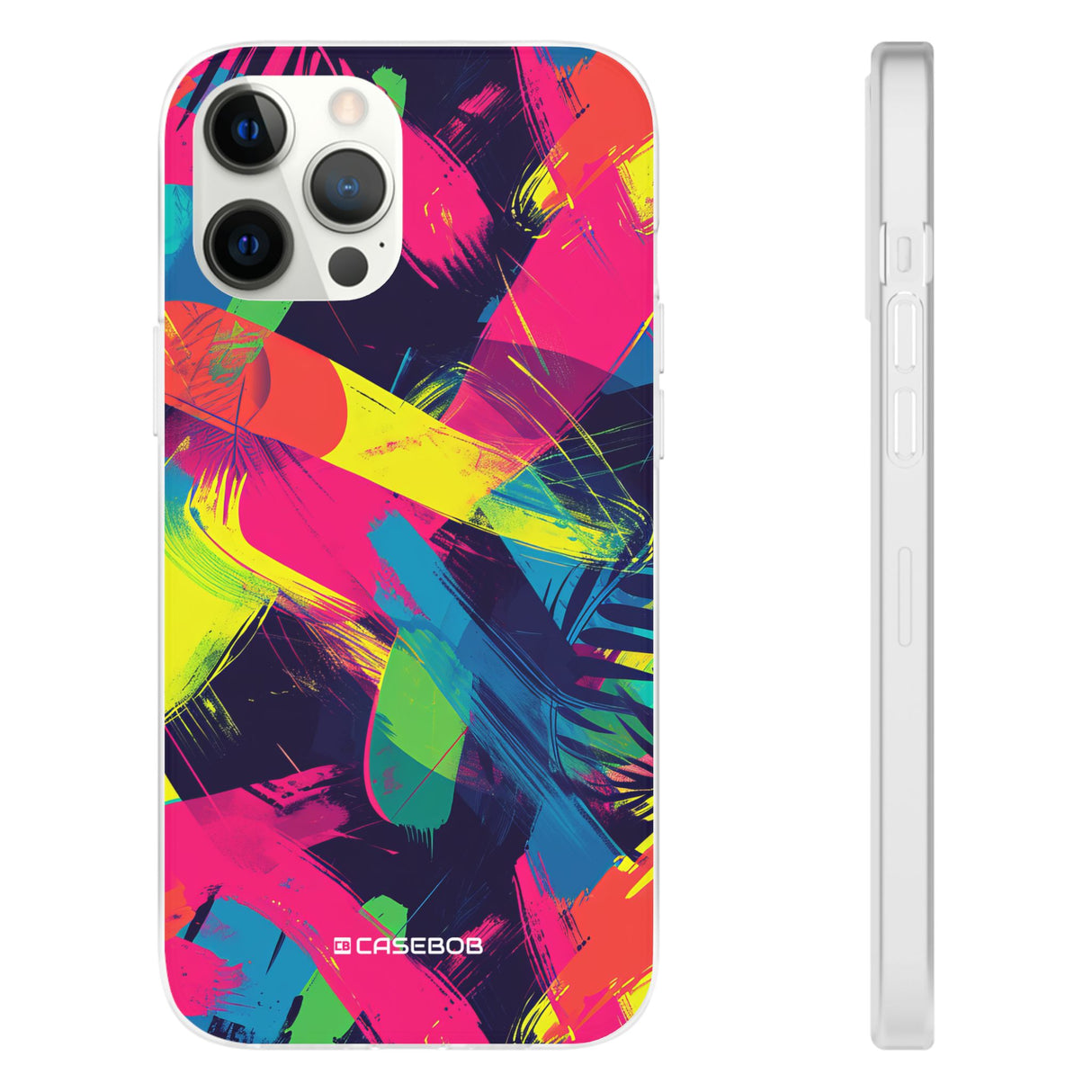 Pantone Neon Patterns | Phone Case for iPhone (Flexible Case)