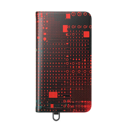Crimson Circuit - Samsung S24 Case - Wallet
