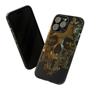 Golden Skull Trooper - Schutzhülle fürs Handy