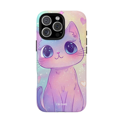 Sparkling Cat Smiles - iPhone Case