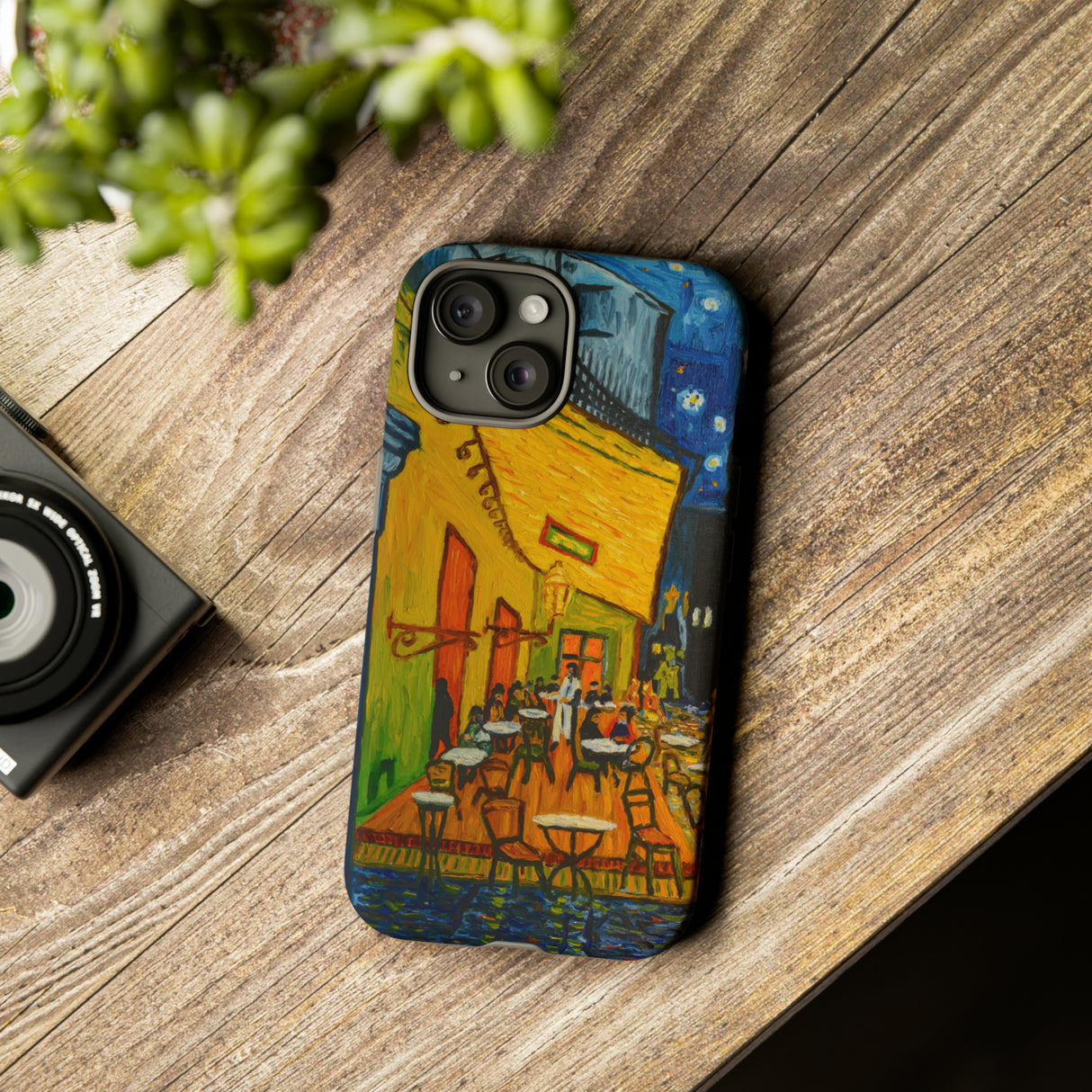 Vincent Van Gogh - Cafe Terrace - Protective Phone Case