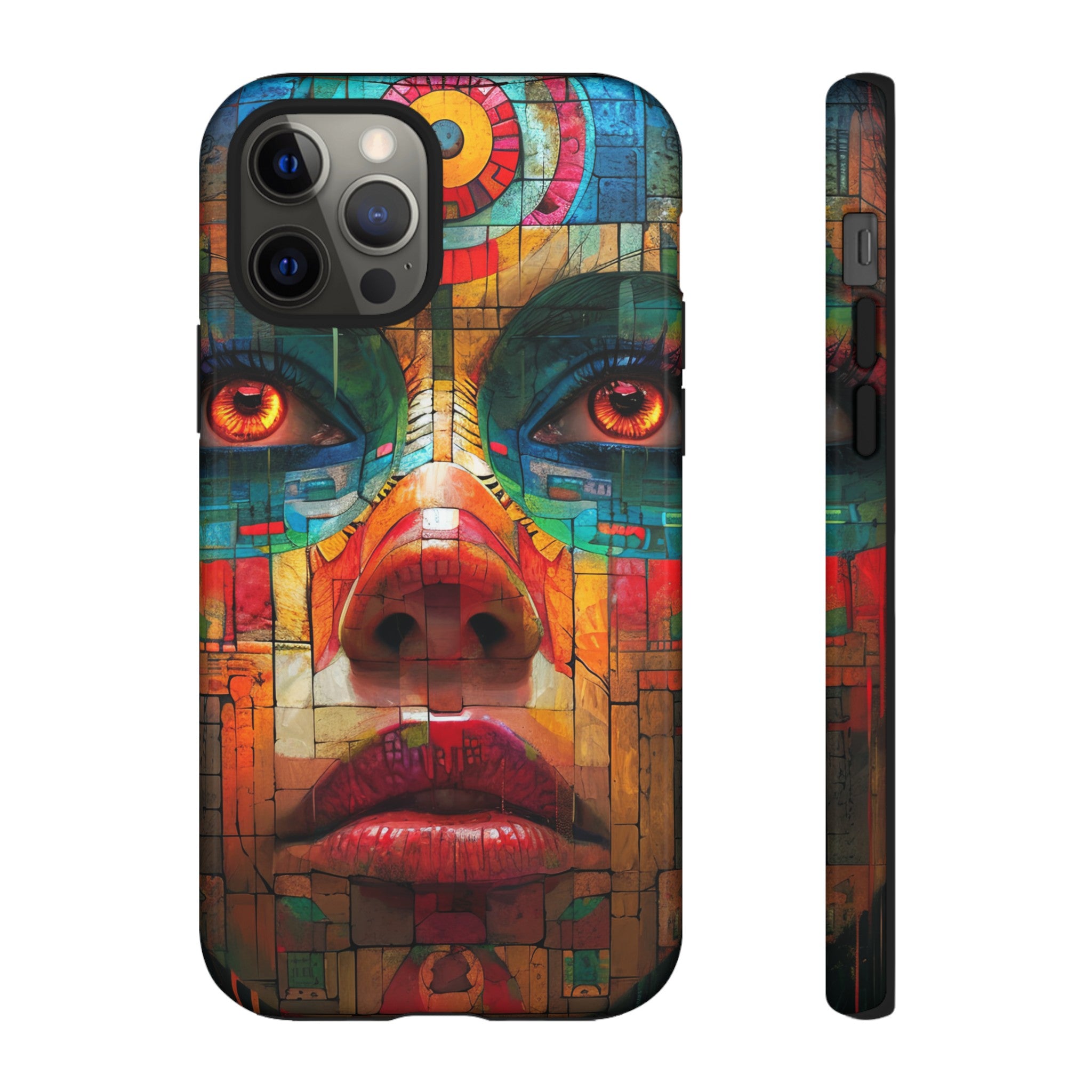 Cultural Geometric Treasures - Protective Phone Case