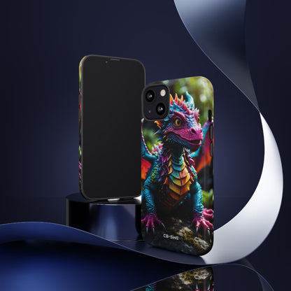 Friendly Dragon Smiles - iPhone Case