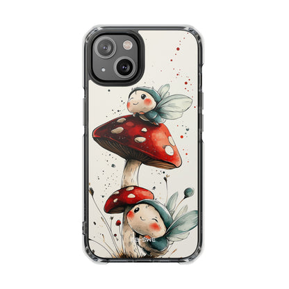 Mushrooms Entertain Fairies iPhone Case - Impact