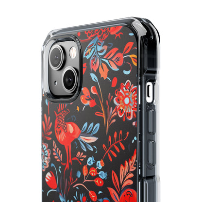 Vivid Birdscape iPhone 14 Plus Case - Impact