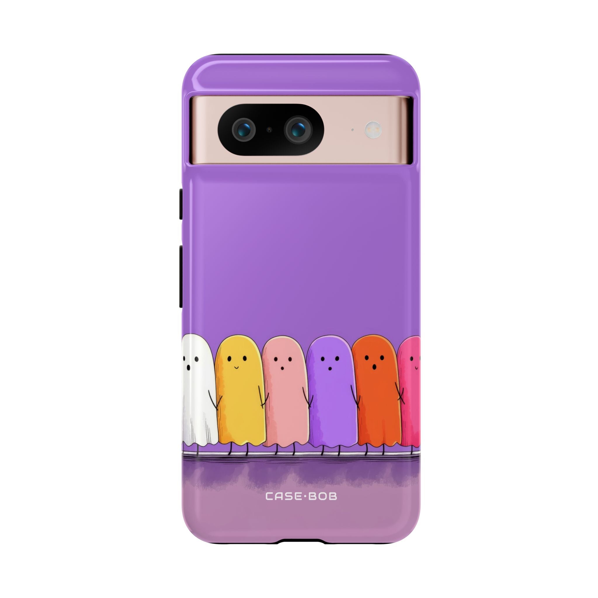 Colorful Ghosts Google Pixel 8 Case - Tough