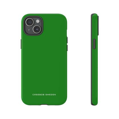 Forest Green iPhone 15 - Tough Phone Case