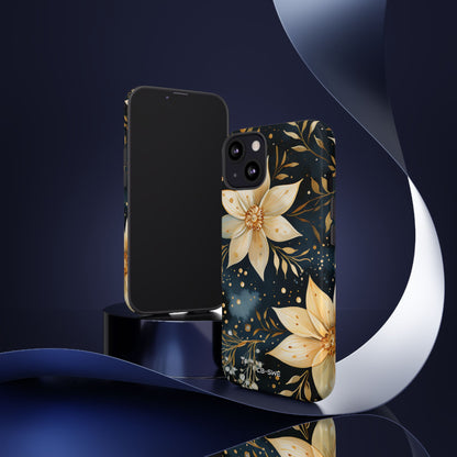 Floral Elegance Flourishes - iPhone Case