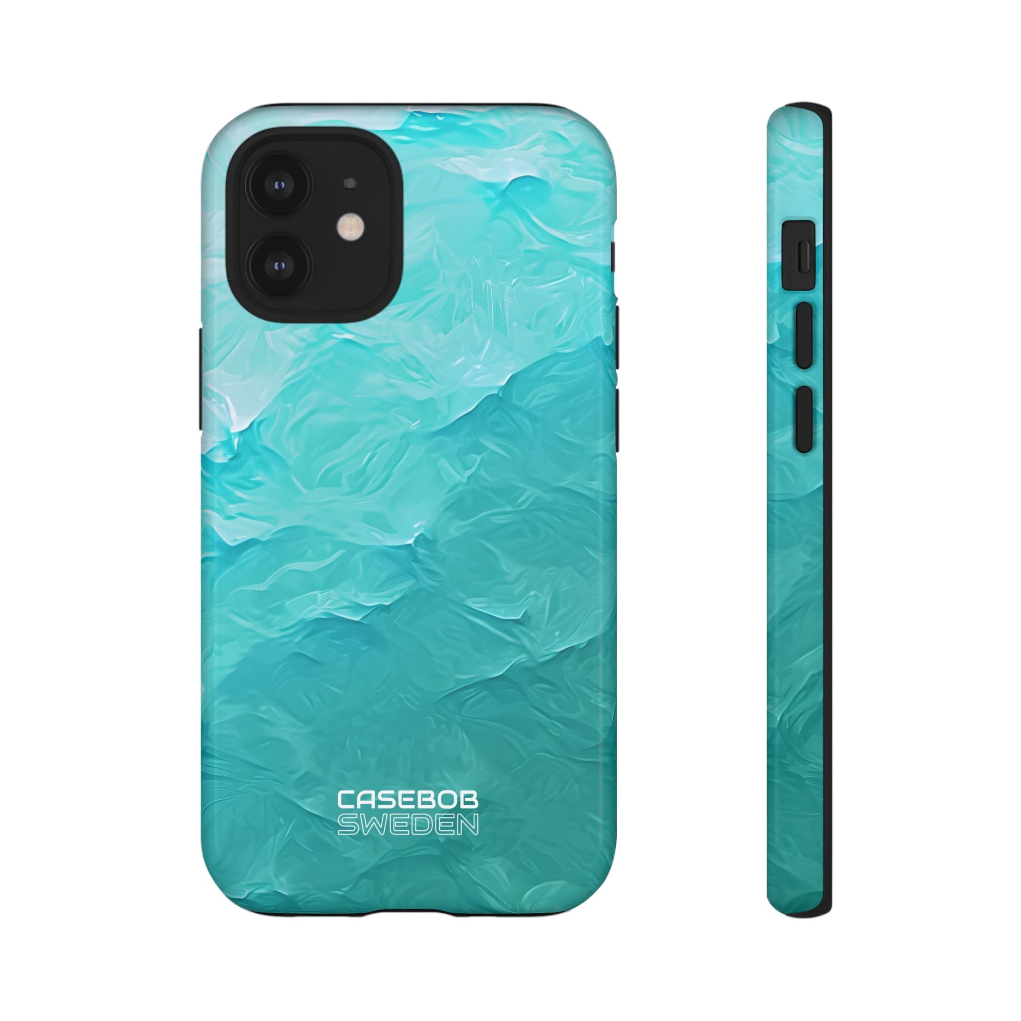 Soothing Aqua Currents iPhone 12 - Tough