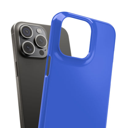 Royal Blue iPhone 15 - Slim Phone Case