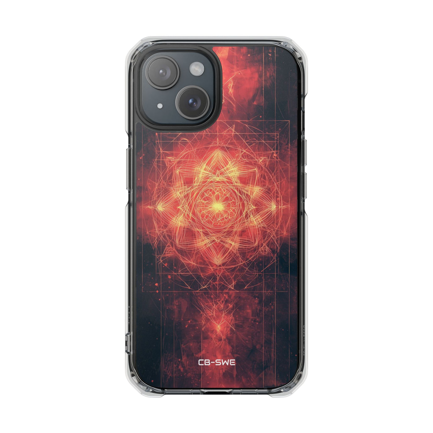 Flames Embrace Sky iPhone Case - Impact