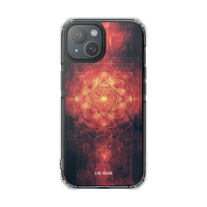 Flames Embrace Sky iPhone Case - Impact