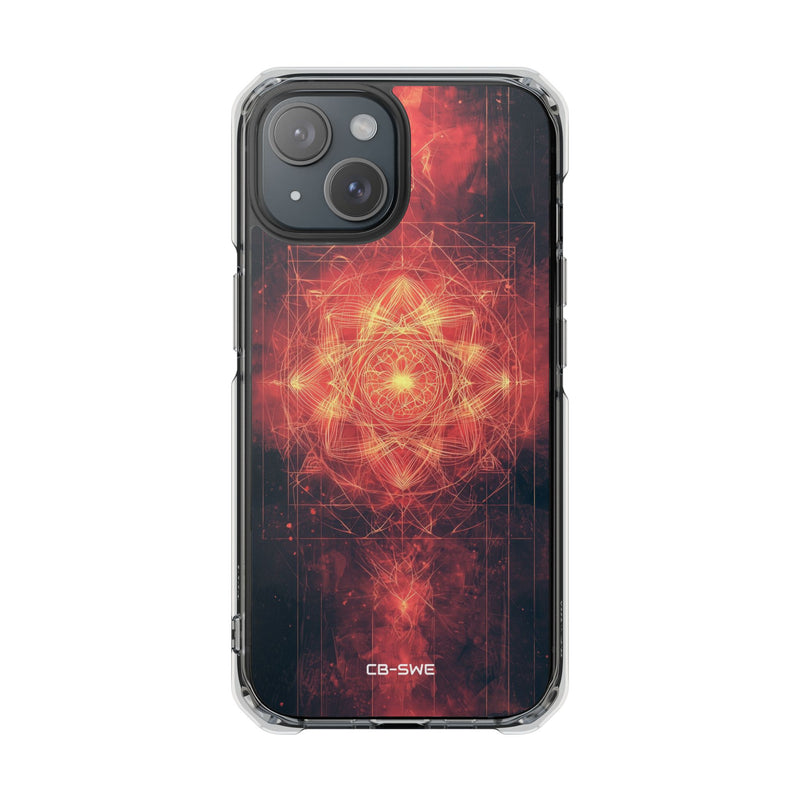 Flames Embrace Sky iPhone Case - Impact