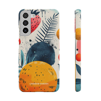 Vibrant Fruit Canvas - Slim Samsung S22 Phone Case