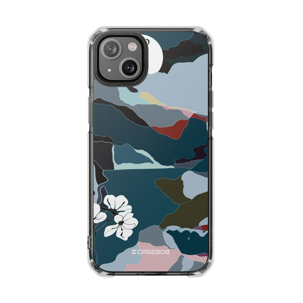 Moonlit Harmony - Phone Case for iPhone (Clear Impact - Magnetic)