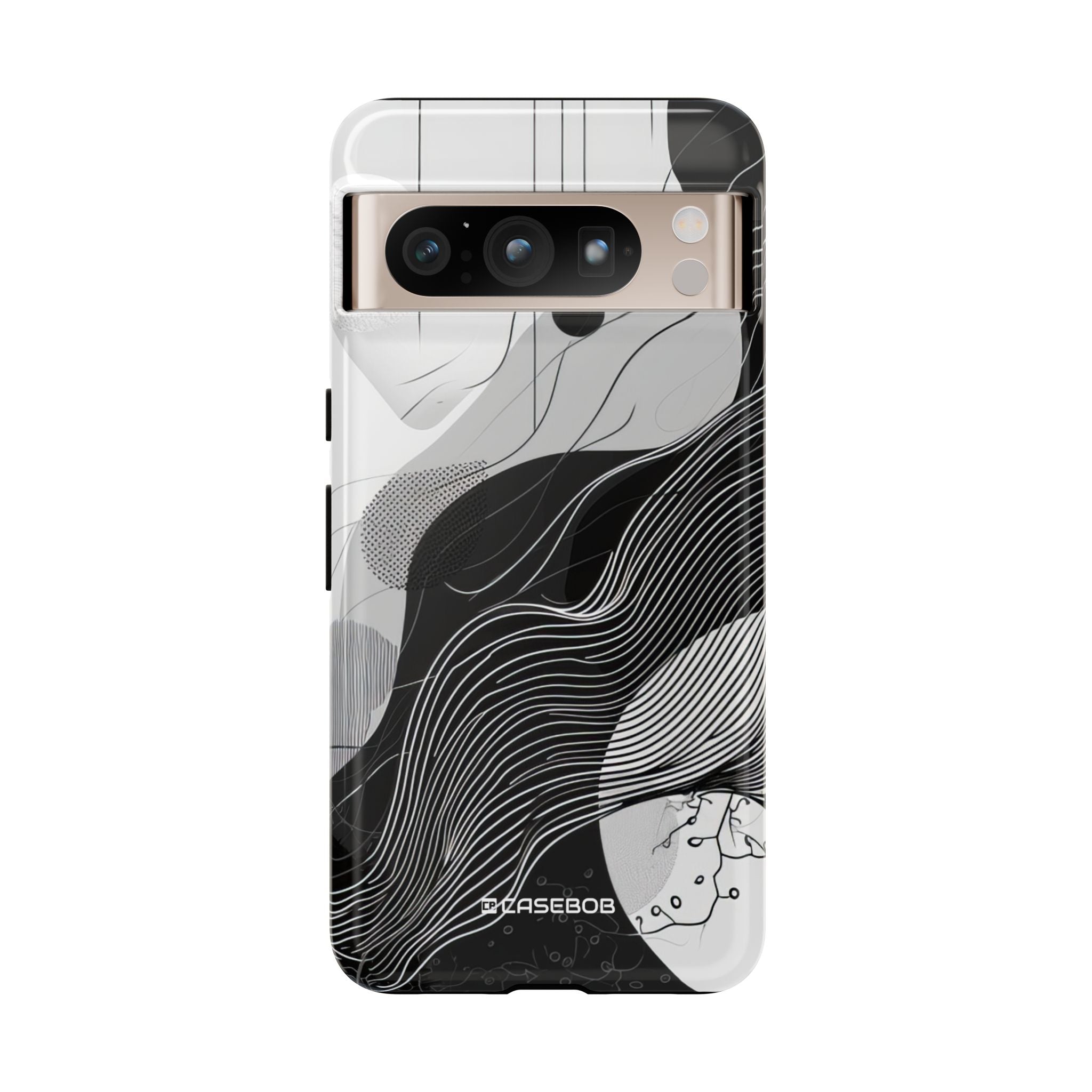 Monochrome Elegance - Phone Case for Google Pixel