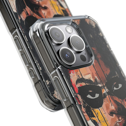 Masked Portrait Drips iPhone 15 Pro Case - Impact
