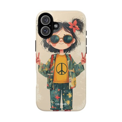 Groovy Child Laughs - iPhone Case