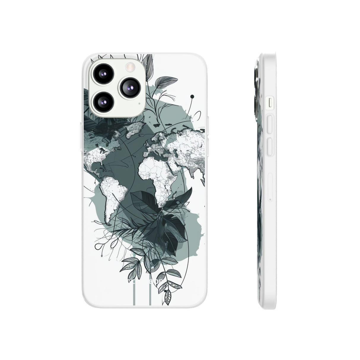 Botanical Cartography | Flexible Phone Case for iPhone