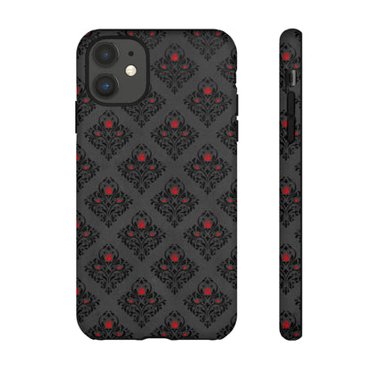 Pixrose Gothic Flower - Protective Phone Case