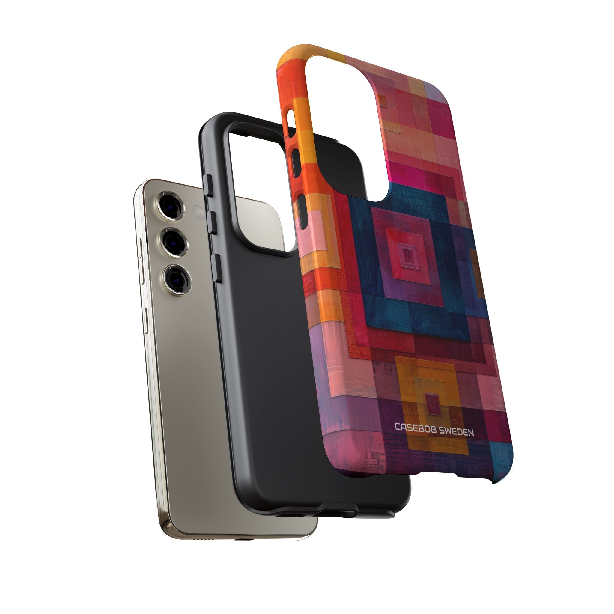 Vibrant Geometry - Tough Samsung S23 Phone Case