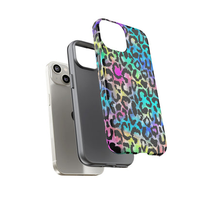 Galaxy Leopard Fantasy - iPhone Case