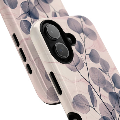 Veined Leaf Whisper iPhone 17 Case - Tough+