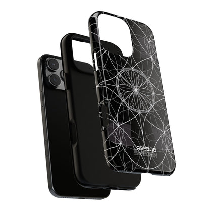 Symmetric Line Bloom iPhone 16 - Tough