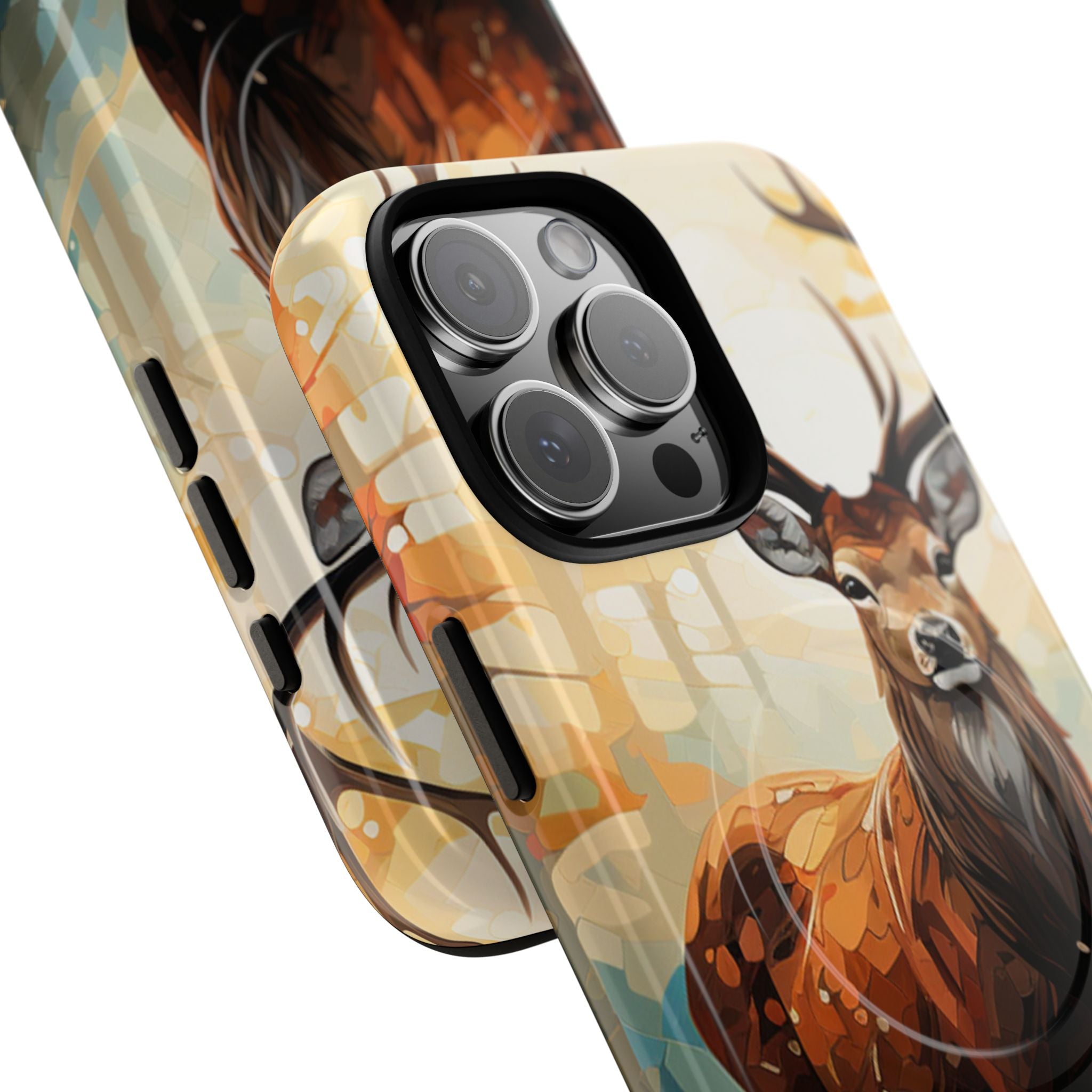 Glowing Stag iPhone 16 Pro Max Case - Tough+