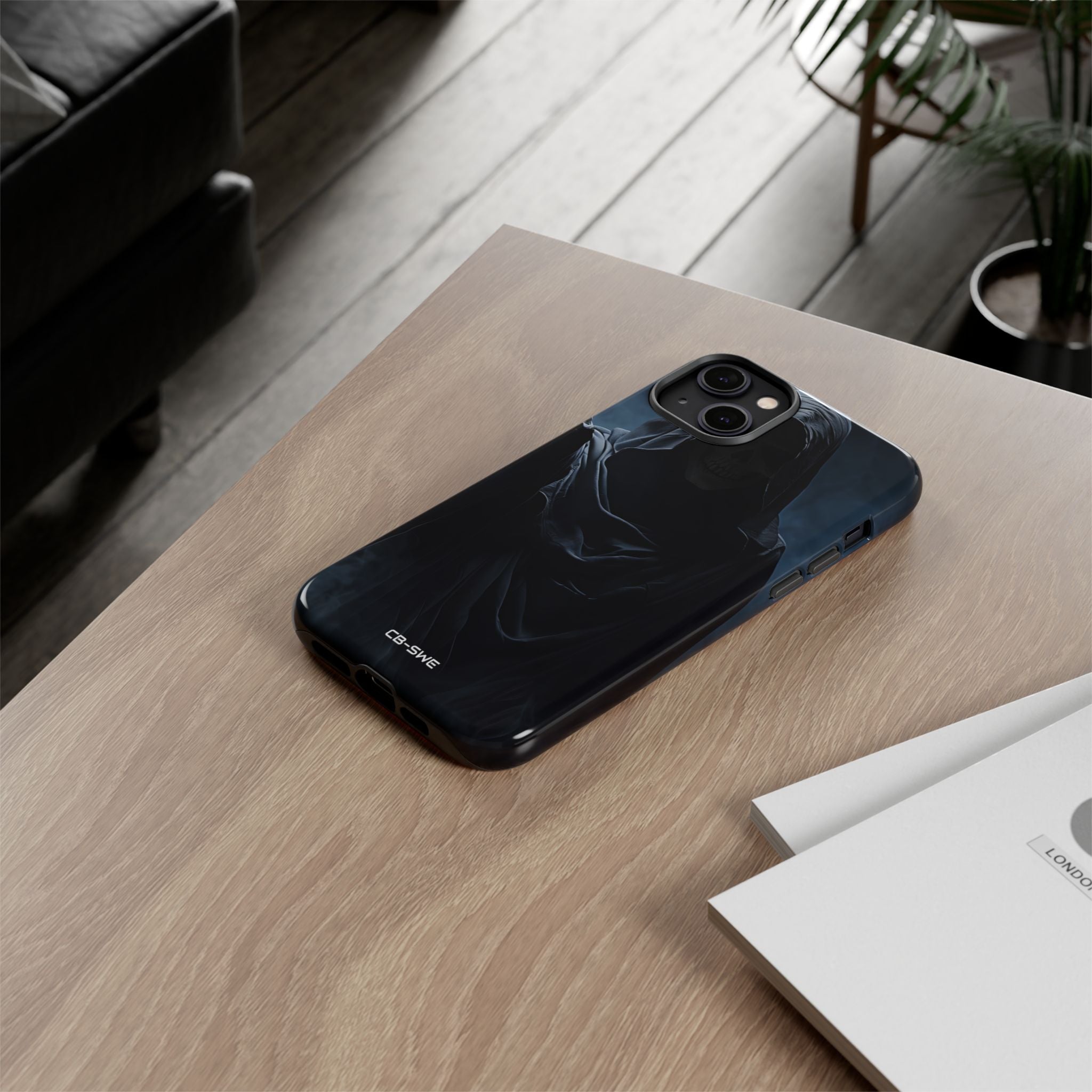Spectral Guardian Warning - iPhone Case